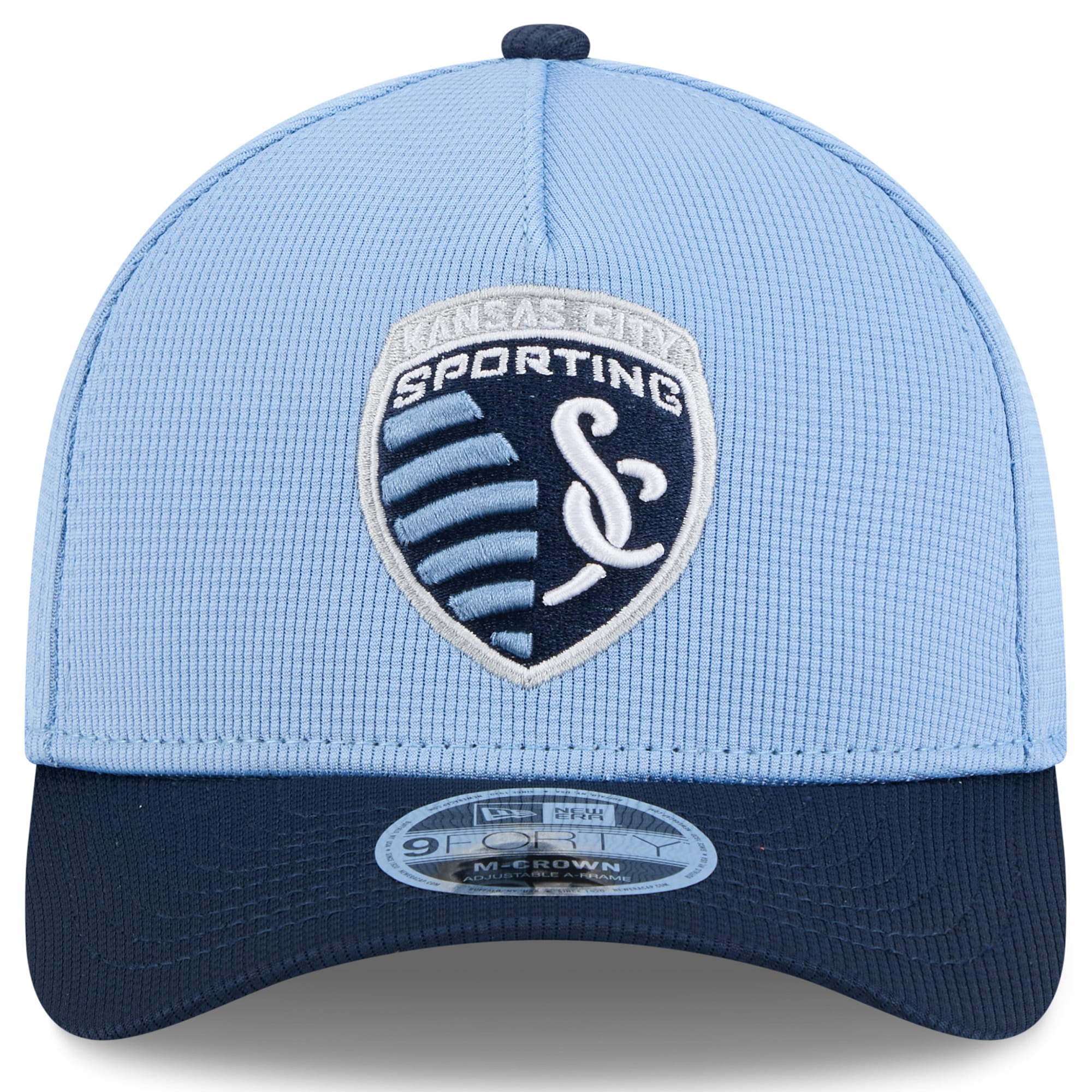 men8217s sporting kansas city new era light blue 2025 jersey hook 9forty m-crown adjustable hat | Inter Miami CF Jerseys, Hats, and MLS Fan Gear