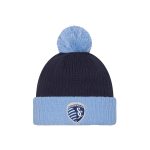 men8217s sporting kansas city new era light blue 2025 jersey hook cuffed knit hat with pom | Inter Miami CF Jerseys, Hats, and MLS Fan Gear