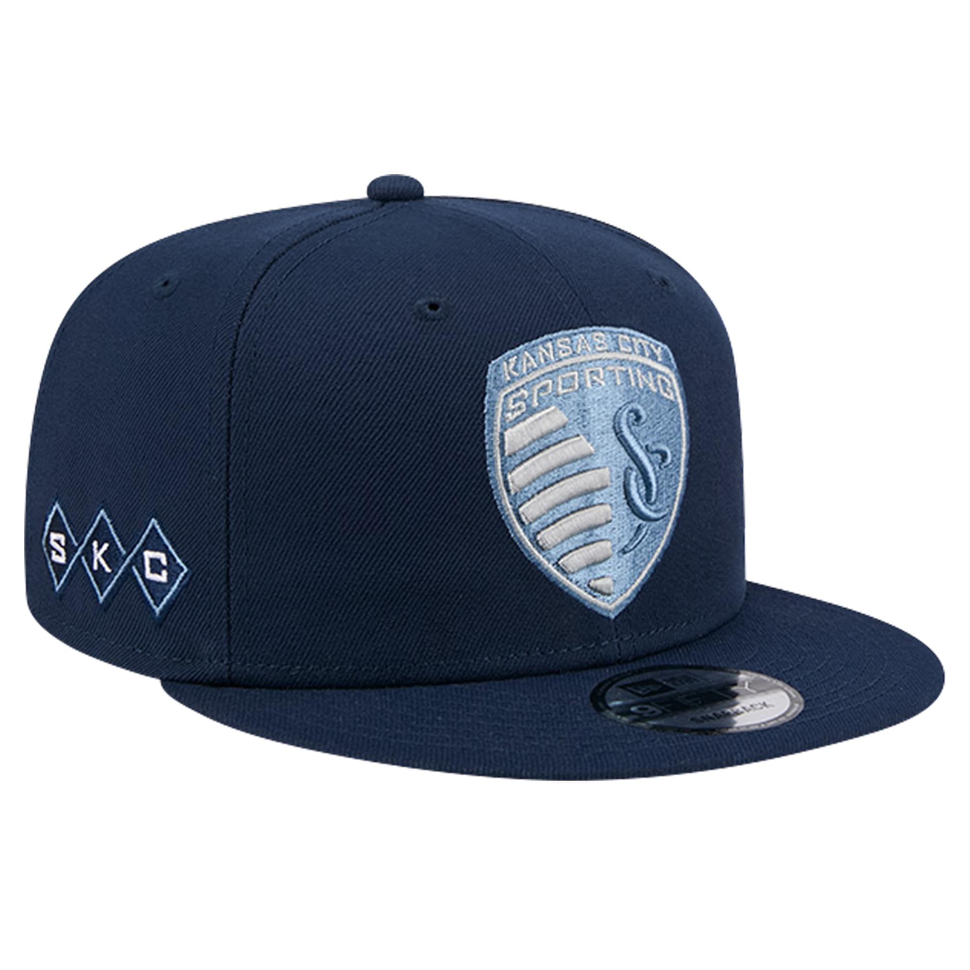 men8217s sporting kansas city new era navy 2024 jersey hook 9fifty snapback hat | Inter Miami CF Jerseys, Hats, and MLS Fan Gear