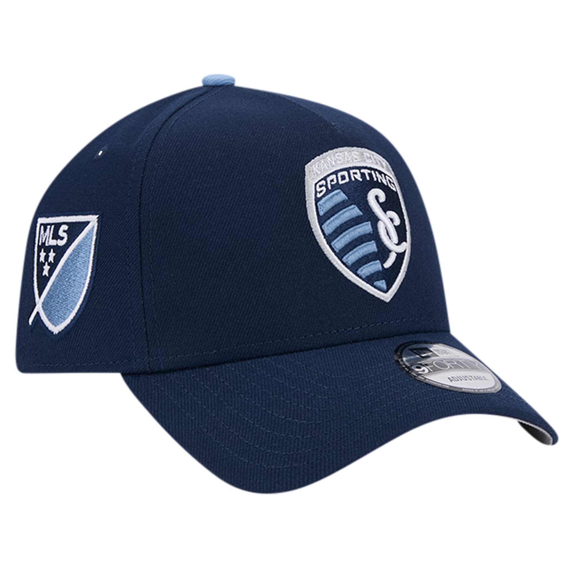 men8217s sporting kansas city new era navy 2024 kick off collection 9forty a-frame adjustable hat | Inter Miami CF Jerseys, Hats, and MLS Fan Gear
