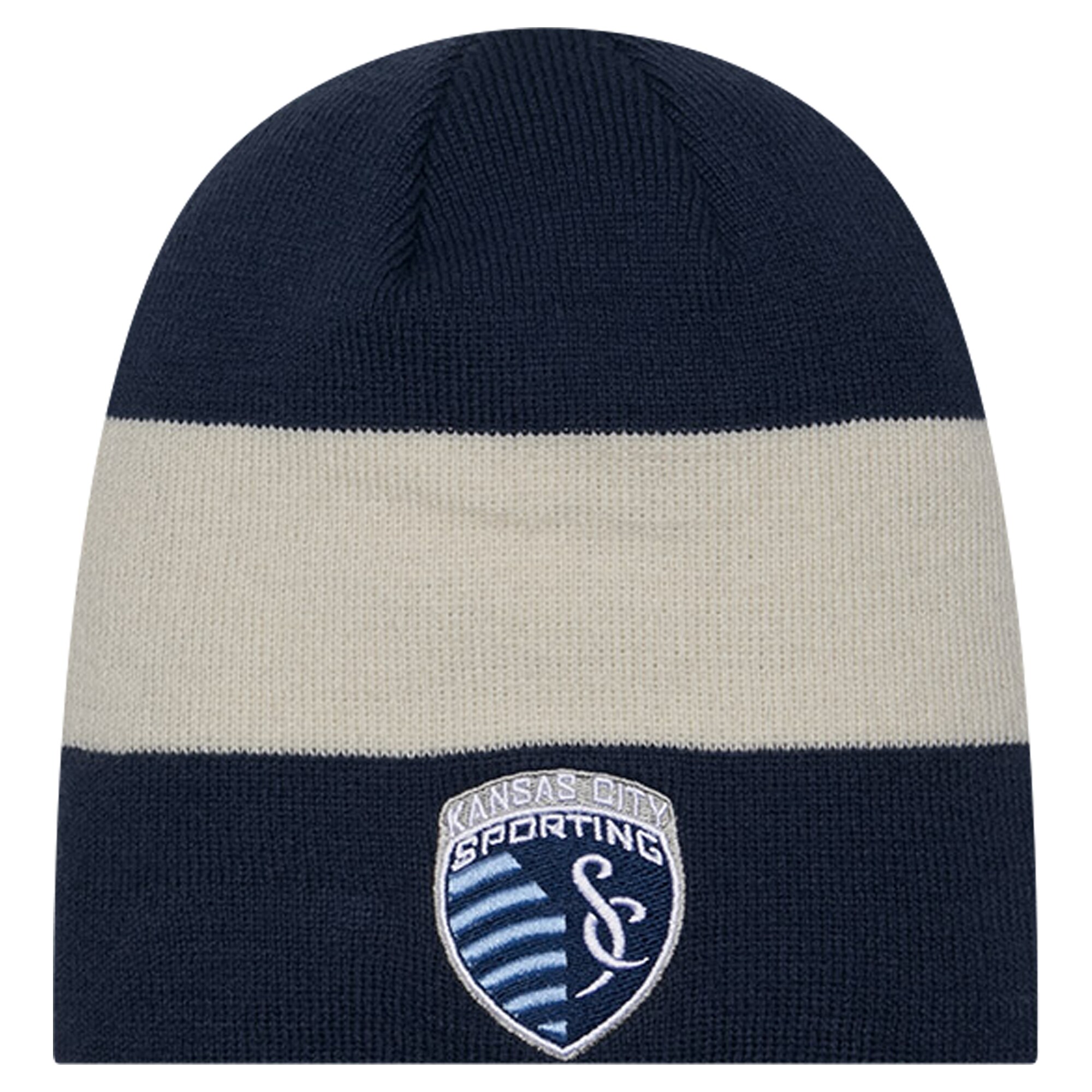 men8217s sporting kansas city new era navy 2024 kick off collection knit beanie | Inter Miami CF Jerseys, Hats, and MLS Fan Gear