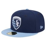 men8217s sporting kansas city new era navy 2025 kickoff 59fifty fitted hat | Inter Miami CF Jerseys, Hats, and MLS Fan Gear