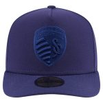 men8217s sporting kansas city new era navy color pack a-frame 59fifty fitted hat | Inter Miami CF Jerseys, Hats, and MLS Fan Gear