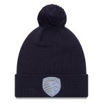 men8217s sporting kansas city new era navy jersey hook cuff knit hat with pom | Inter Miami CF Jerseys, Hats, and MLS Fan Gear
