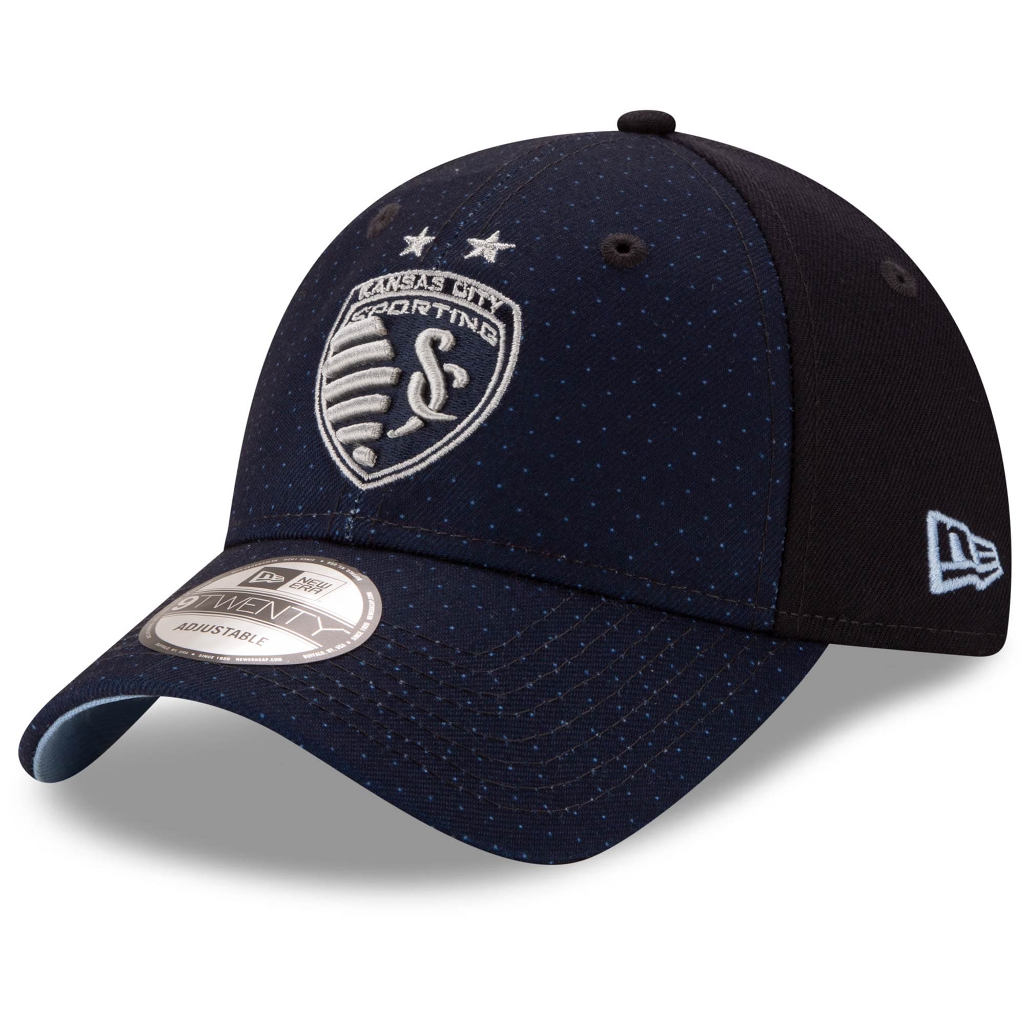 men8217s sporting kansas city new era navy jersey hook logo 9twenty adjustable hat | Inter Miami CF Jerseys, Hats, and MLS Fan Gear