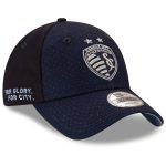 men8217s sporting kansas city new era navy jersey hook logo 9twenty adjustable hat | Inter Miami CF Jerseys, Hats, and MLS Fan Gear