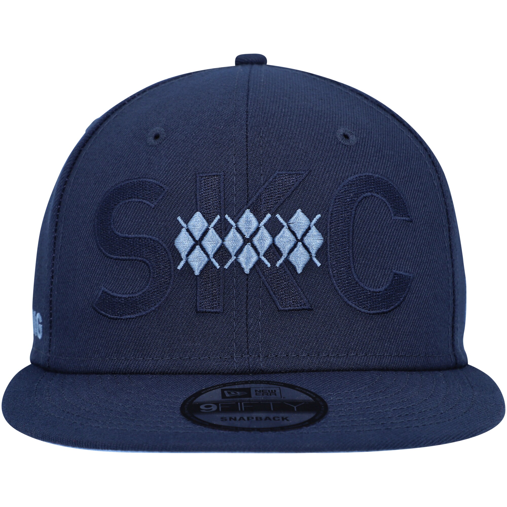 men8217s sporting kansas city new era navy kick off 9fifty snapback hat | Inter Miami CF Jerseys, Hats, and MLS Fan Gear