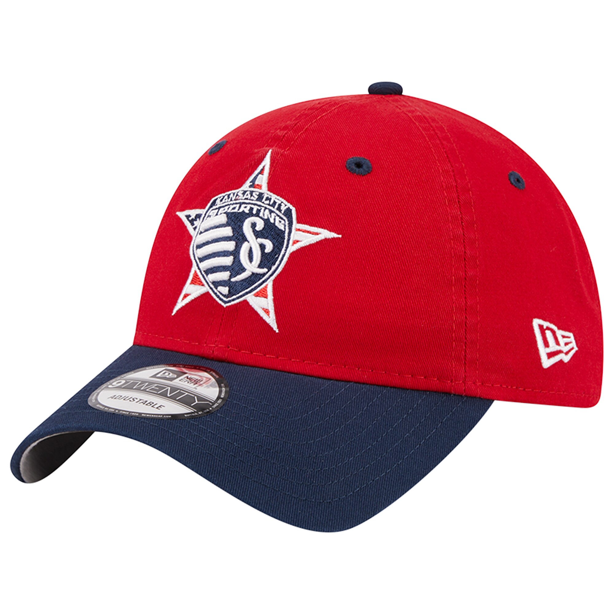 men8217s sporting kansas city new era red americana 9twenty adjustable hat | Inter Miami CF Jerseys, Hats, and MLS Fan Gear