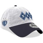 men8217s sporting kansas city new era white jersey hook 9twenty adjustable hat | Inter Miami CF Jerseys, Hats, and MLS Fan Gear