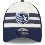men8217s sporting kansas city new era whitenavy team stripes 9forty trucker snapback hat | Inter Miami CF Jerseys, Hats, and MLS Fan Gear