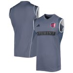 men8217s st. louis city sc adidas gray 2023 on-field sleeveless training jersey | Inter Miami CF Jerseys, Hats, and MLS Fan Gear