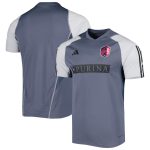 men8217s st. louis city sc adidas gray 2023 on-field training jersey | Inter Miami CF Jerseys, Hats, and MLS Fan Gear