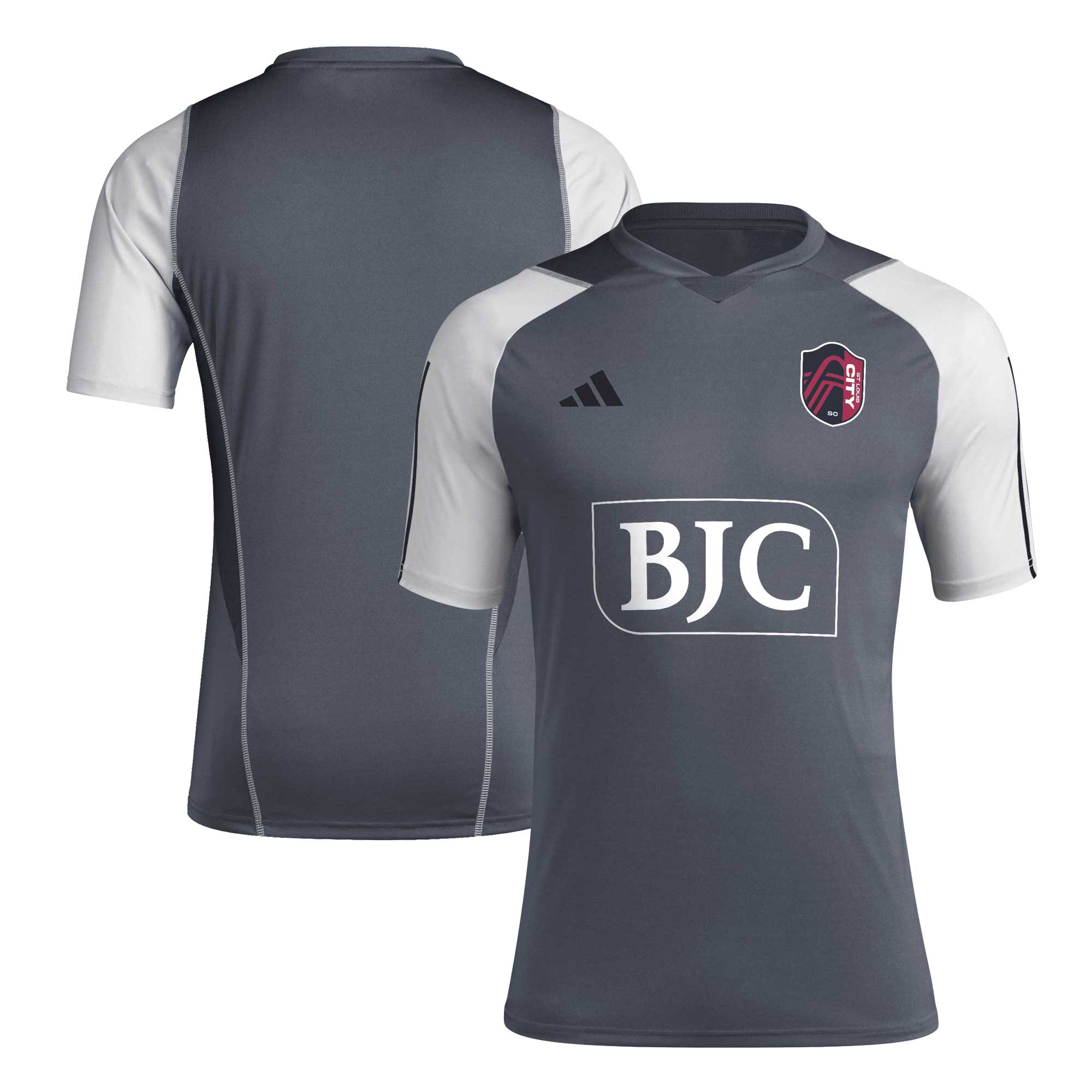 men8217s st. louis city sc adidas gray 2024 aeroready training jersey | Inter Miami CF Jerseys, Hats, and MLS Fan Gear