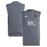 men8217s st. louis city sc adidas gray 2024 sleeveless training jersey | Inter Miami CF Jerseys, Hats, and MLS Fan Gear