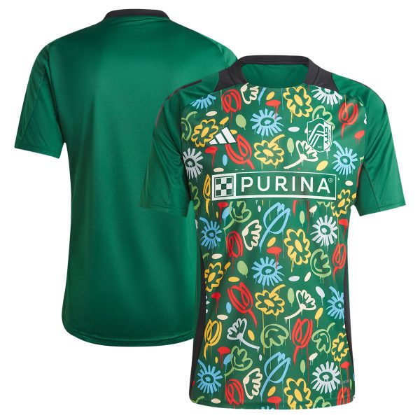 men8217s st. louis city sc adidas green 2024 one planet pre-match top | Inter Miami CF Jerseys, Hats, and MLS Fan Gear