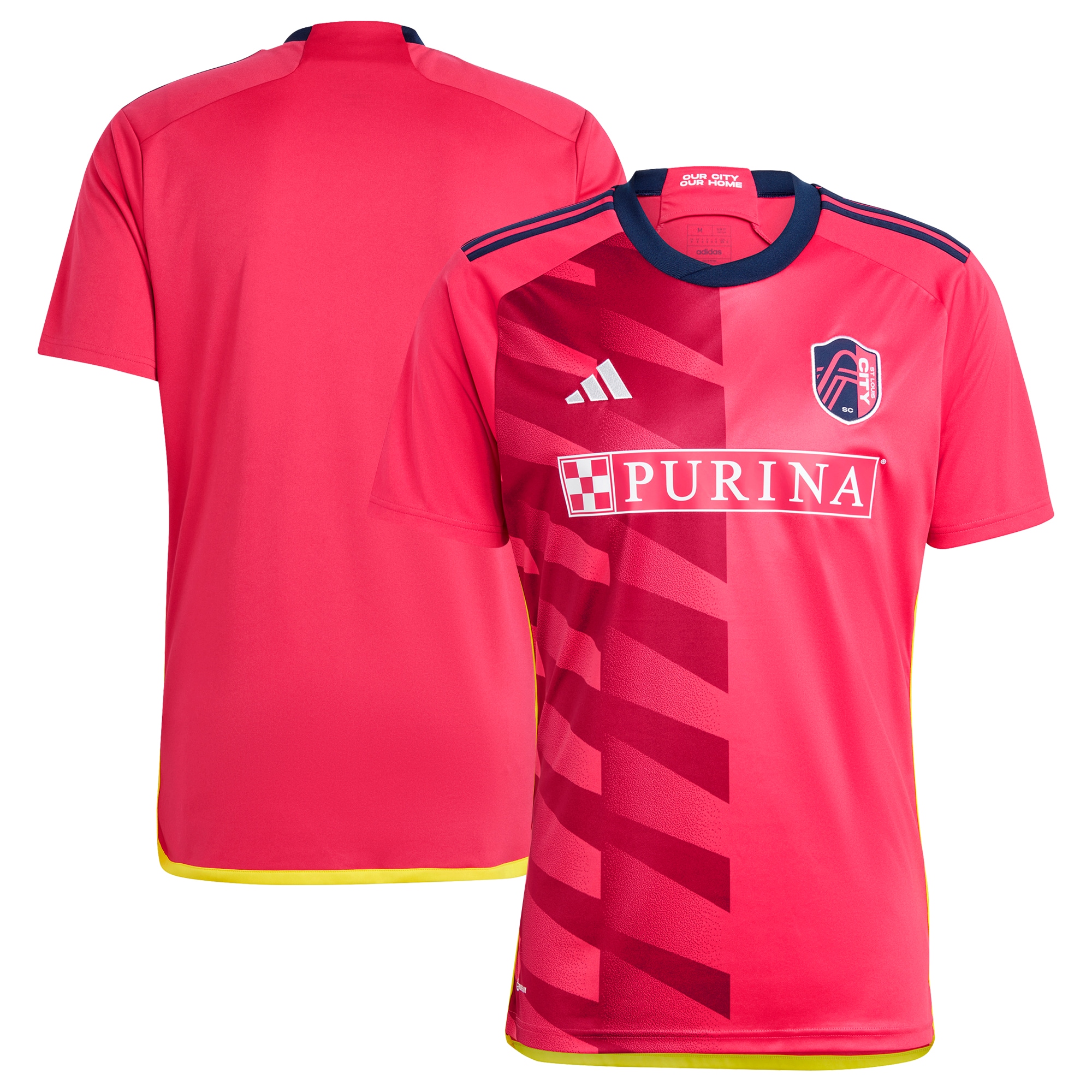 men8217s st. louis city sc adidas red 2023 city kit replica jersey | Inter Miami CF Jerseys, Hats, and MLS Fan Gear