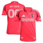 men8217s st. louis city sc adidas red 2025 forever city red authentic custom jersey | Inter Miami CF Jerseys, Hats, and MLS Fan Gear