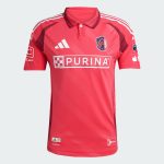 men8217s st. louis city sc adidas red 2025 forever city red authentic jersey | Inter Miami CF Jerseys, Hats, and MLS Fan Gear