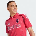 men8217s st. louis city sc adidas red 2025 forever city red replica jersey | Inter Miami CF Jerseys, Hats, and MLS Fan Gear