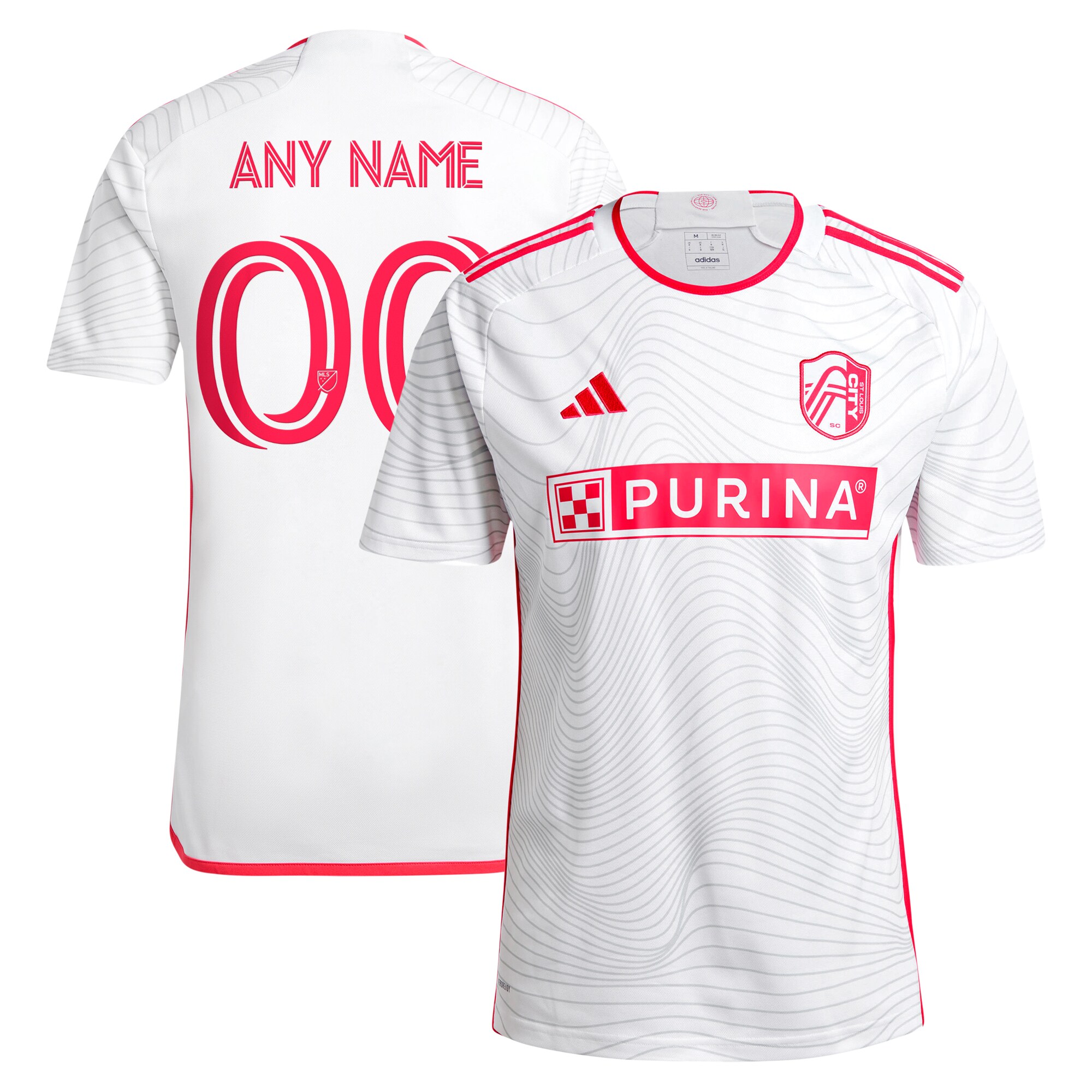 men8217s st. louis city sc adidas white 2024 the confluence kit replica custom jersey | Inter Miami CF Jerseys, Hats, and MLS Fan Gear