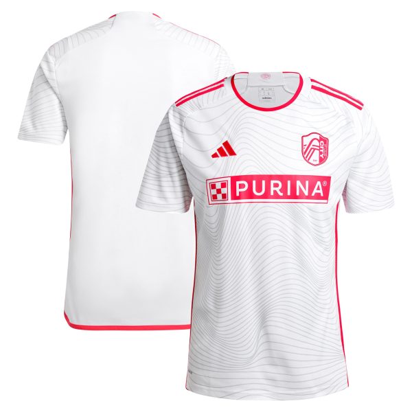 men8217s st. louis city sc adidas white 2024 the confluence kit replica jersey | Inter Miami CF Jerseys, Hats, and MLS Fan Gear