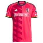 men8217s st. louis city sc aziel jackson adidas red 2024 the spirit kit authentic player jersey | Inter Miami CF Jerseys, Hats, and MLS Fan Gear