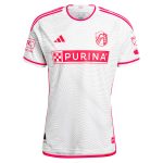 men8217s st. louis city sc cedric teuchert adidas white 2024 the confluence kit authentic player jersey | Inter Miami CF Jerseys, Hats, and MLS Fan Gear