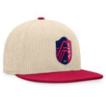 men8217s st. louis city sc fanatics cream tempo corduroy snapback hat | Inter Miami CF Jerseys, Hats, and MLS Fan Gear