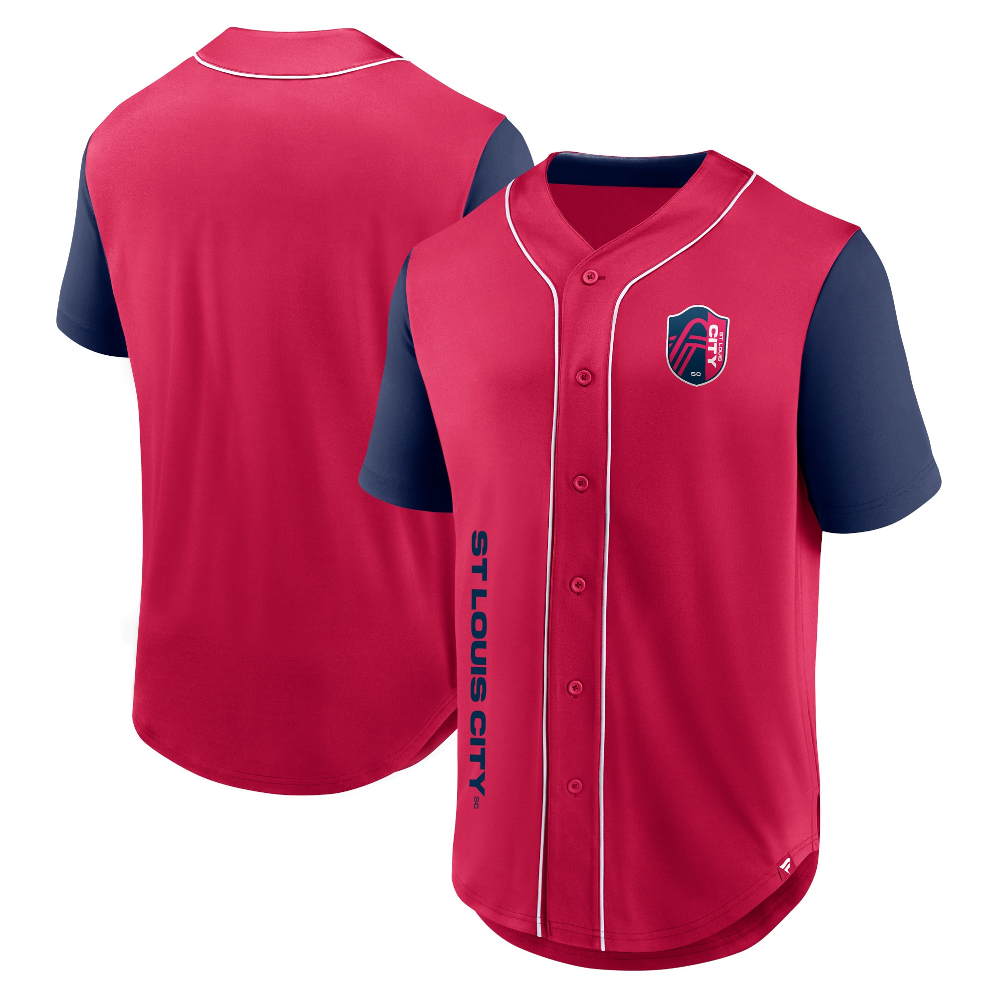men8217s st. louis city sc fanatics red balance fashion baseball jersey | Inter Miami CF Jerseys, Hats, and MLS Fan Gear
