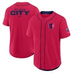 men8217s st. louis city sc fanatics red injury time baseball jersey | Inter Miami CF Jerseys, Hats, and MLS Fan Gear