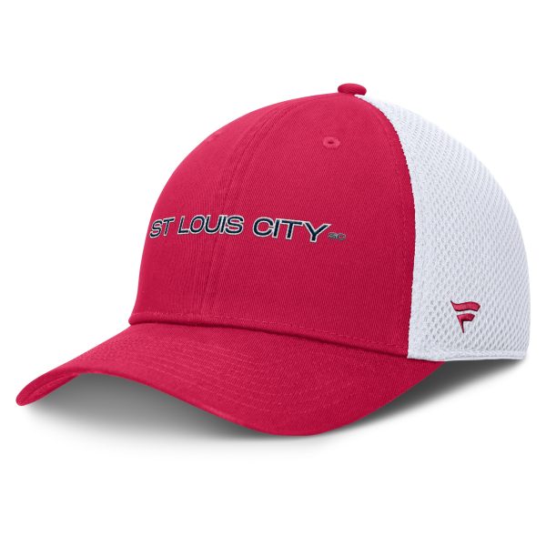 men8217s st. louis city sc fanatics red rocket flex hat | Inter Miami CF Jerseys, Hats, and MLS Fan Gear