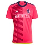 men8217s st. louis city sc joão klauss adidas red 2023 city kit replica jersey | Inter Miami CF Jerseys, Hats, and MLS Fan Gear