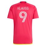 men8217s st. louis city sc joão klauss adidas red 2023 city kit replica jersey | Inter Miami CF Jerseys, Hats, and MLS Fan Gear
