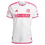 men8217s st. louis city sc joão klauss adidas white 2024 the confluence kit authentic player jersey | Inter Miami CF Jerseys, Hats, and MLS Fan Gear