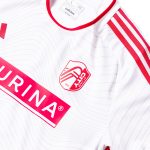 men8217s st. louis city sc joão klauss adidas white 2024 the confluence kit authentic player jersey | Inter Miami CF Jerseys, Hats, and MLS Fan Gear