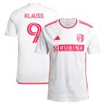 men8217s st. louis city sc joão klauss adidas white 2024 the confluence kit replica player jersey | Inter Miami CF Jerseys, Hats, and MLS Fan Gear