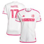 men8217s st. louis city sc marcel hartel adidas white 2024 the confluence kit authentic player jersey | Inter Miami CF Jerseys, Hats, and MLS Fan Gear