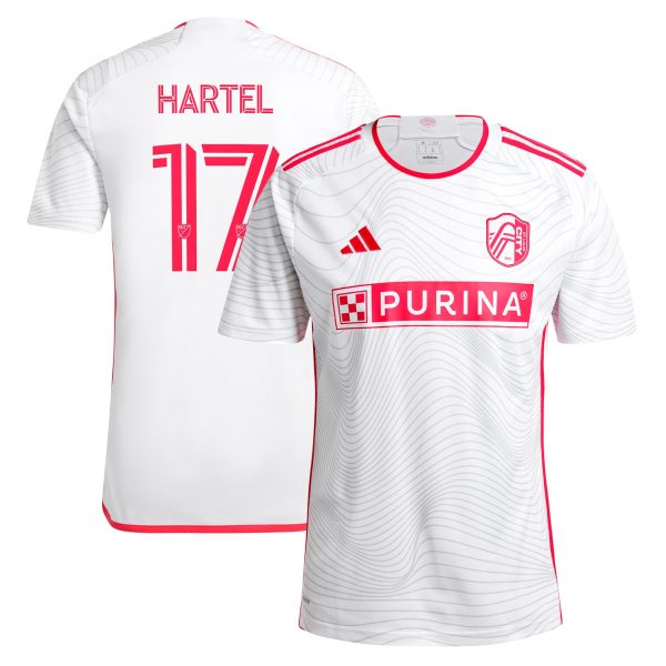 men8217s st. louis city sc marcel hartel adidas white 2024 the confluence kit replica player jersey | Inter Miami CF Jerseys, Hats, and MLS Fan Gear