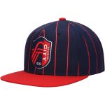men8217s st. louis city sc mitchell amp ness navy team pin snapback hat | Inter Miami CF Jerseys, Hats, and MLS Fan Gear