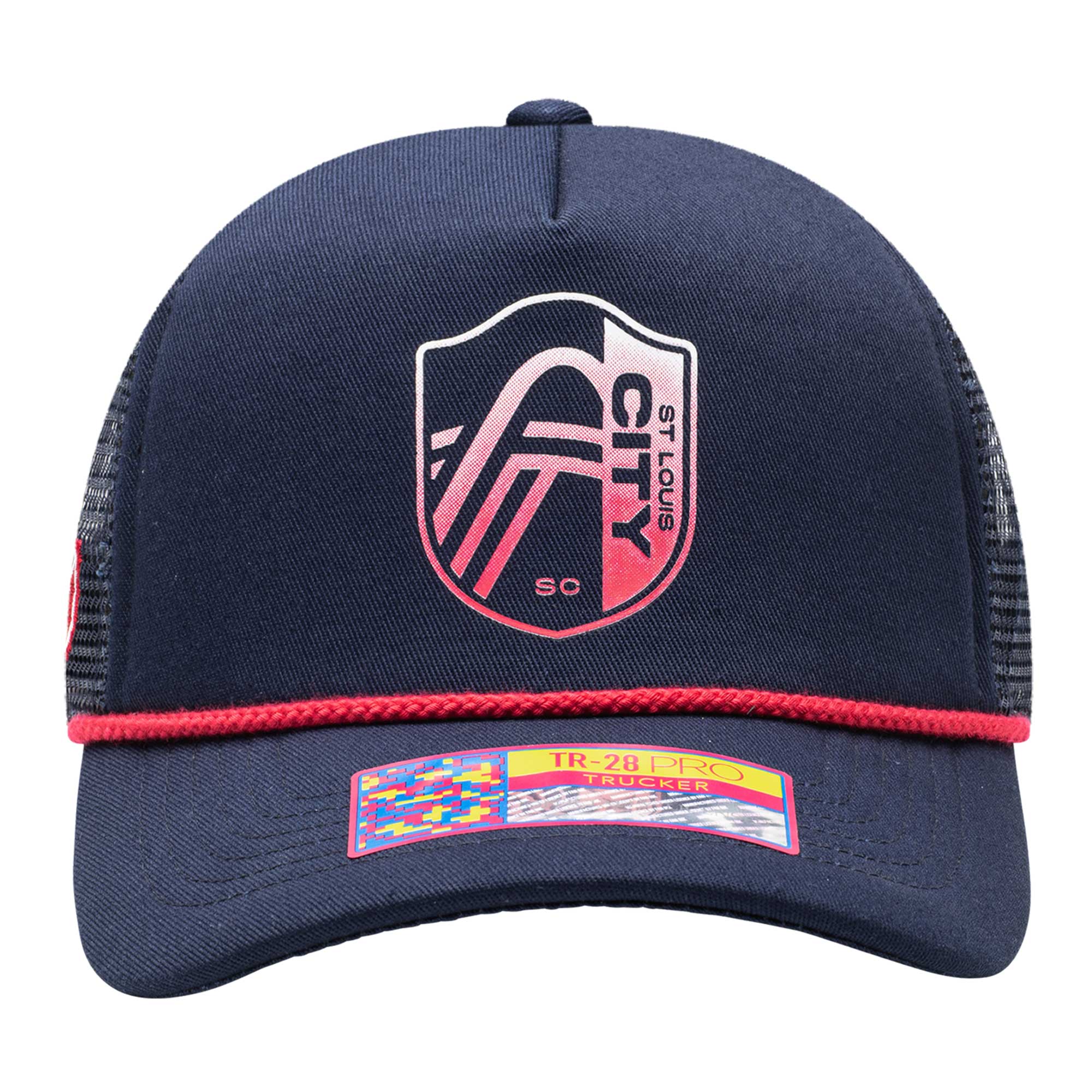 men8217s st. louis city sc navy atmosphere trucker adjustable hat | Inter Miami CF Jerseys, Hats, and MLS Fan Gear