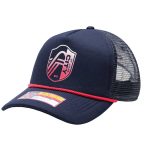 men8217s st. louis city sc navy atmosphere trucker adjustable hat | Inter Miami CF Jerseys, Hats, and MLS Fan Gear