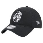 men8217s st. louis city sc new era black 2025 kickoff 9twenty adjustable hat | Inter Miami CF Jerseys, Hats, and MLS Fan Gear