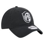 men8217s st. louis city sc new era black 2025 kickoff 9twenty adjustable hat | Inter Miami CF Jerseys, Hats, and MLS Fan Gear