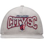 men8217s st. louis city sc new era gray corduroy golfer adjustable hat | Inter Miami CF Jerseys, Hats, and MLS Fan Gear