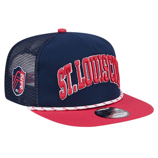 men8217s st. louis city sc new era navy throwback golfer snapback hat | Inter Miami CF Jerseys, Hats, and MLS Fan Gear