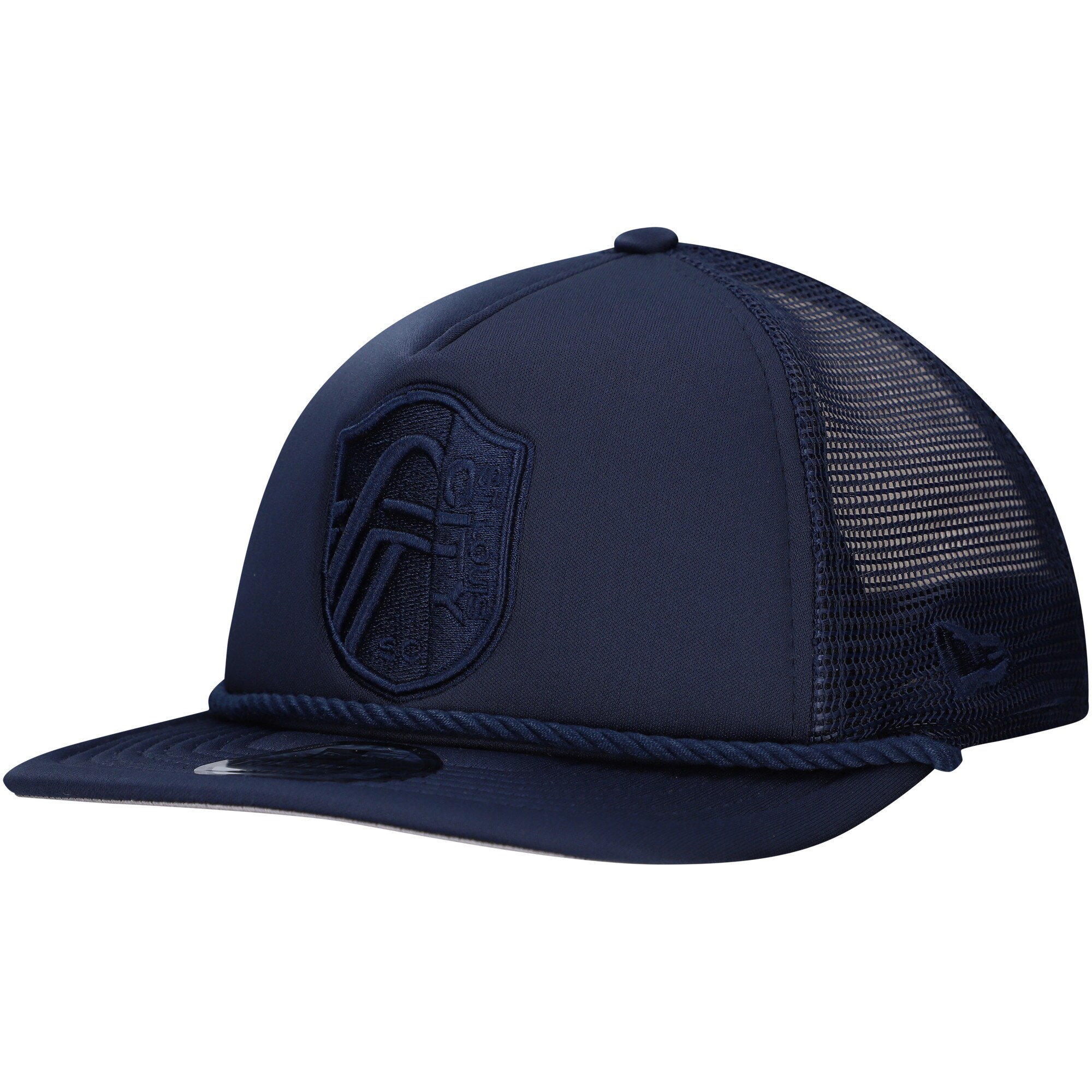 men8217s st. louis city sc new era navy tone golfer snapback hat | Inter Miami CF Jerseys, Hats, and MLS Fan Gear
