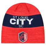 men8217s st. louis city sc new era red 2025 kickoff beanie | Inter Miami CF Jerseys, Hats, and MLS Fan Gear