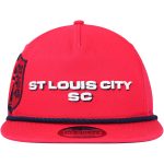 men8217s st. louis city sc new era red heritage the golfer snapback hat | Inter Miami CF Jerseys, Hats, and MLS Fan Gear