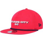 men8217s st. louis city sc new era red heritage the golfer snapback hat | Inter Miami CF Jerseys, Hats, and MLS Fan Gear
