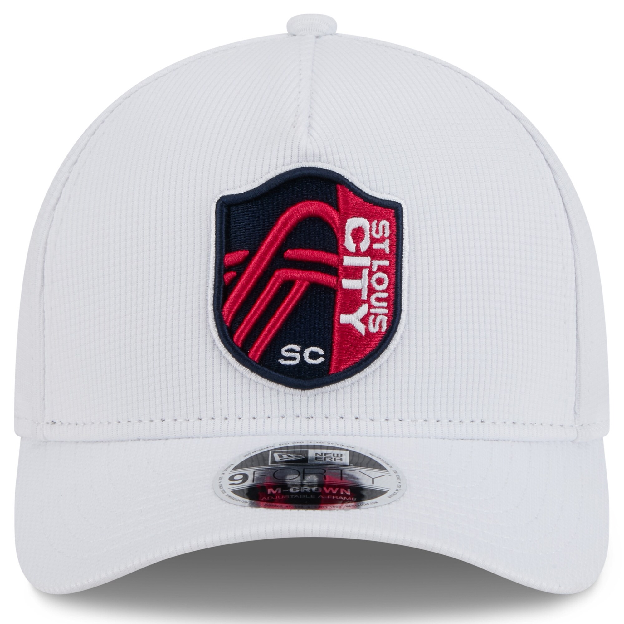 men8217s st. louis city sc new era white 2025 jersey hook 9forty m-crown adjustable hat | Inter Miami CF Jerseys, Hats, and MLS Fan Gear